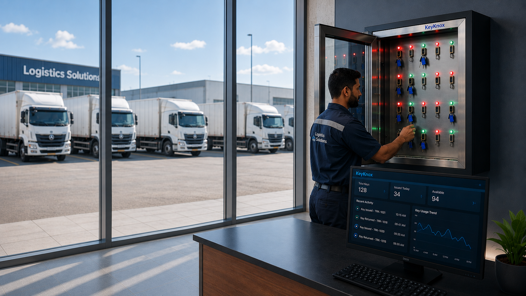 Manufacturing Plant Maintenance Key Control