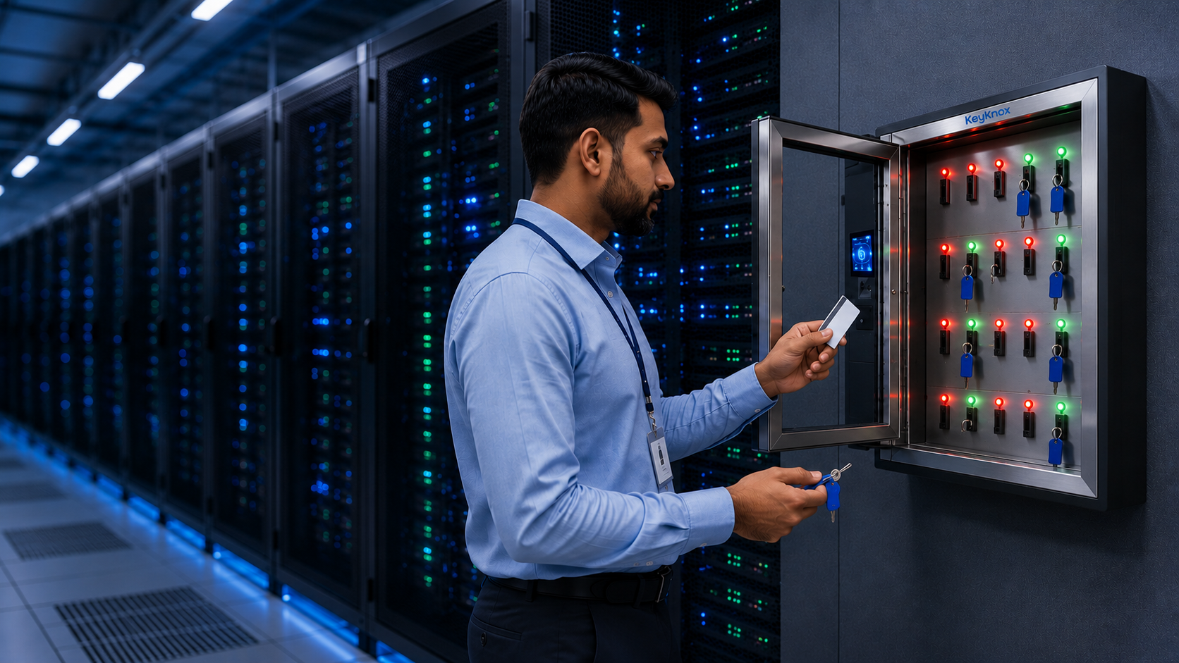 Visitor Device Storage for Corporate HQ
