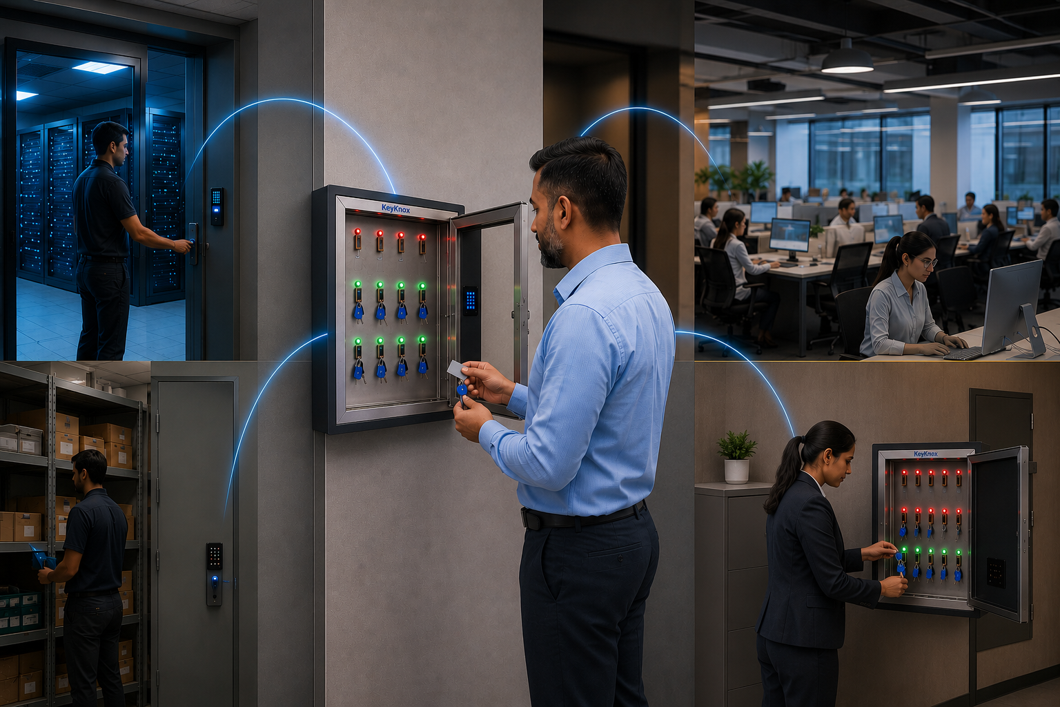Multi-Branch Bank Vault Key Accountability