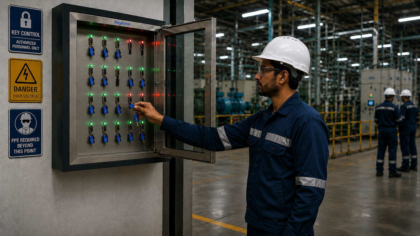 Data Hall Dual-Control Key Cabinets